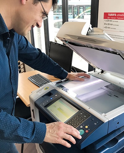 Comment imprimer, photocopier et scanner en BU ?